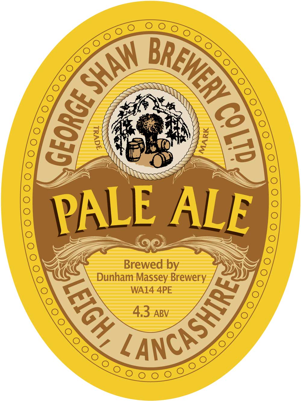 George Shaw label PALE ALE